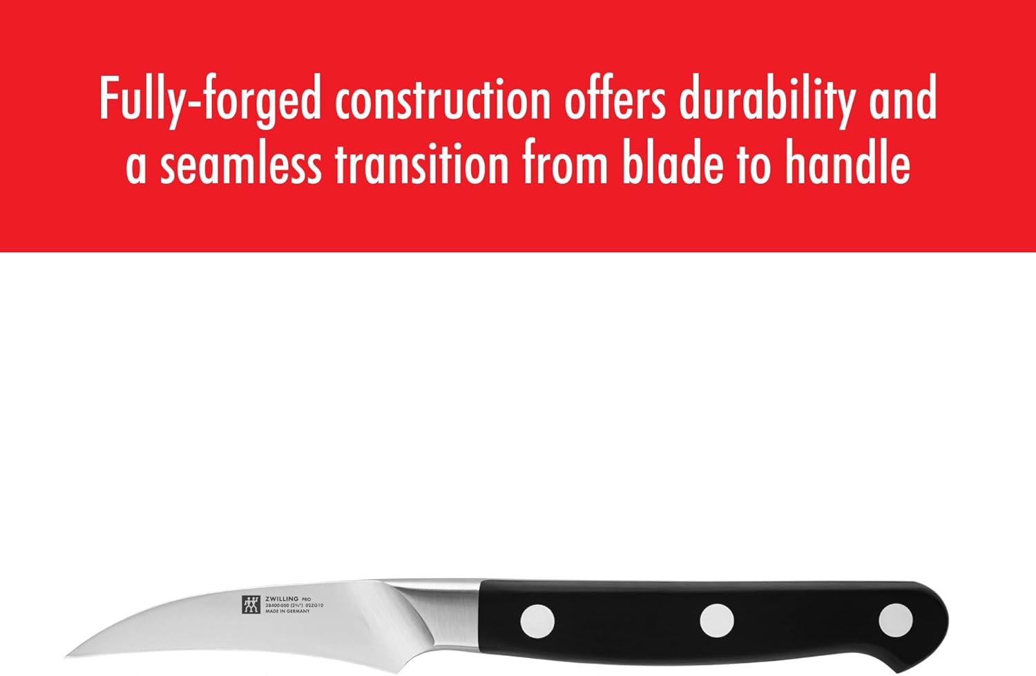 ZWILLING J.A. Henckels Bird's Beak Peeling Knife, Stainless Steel, 2.75-inch