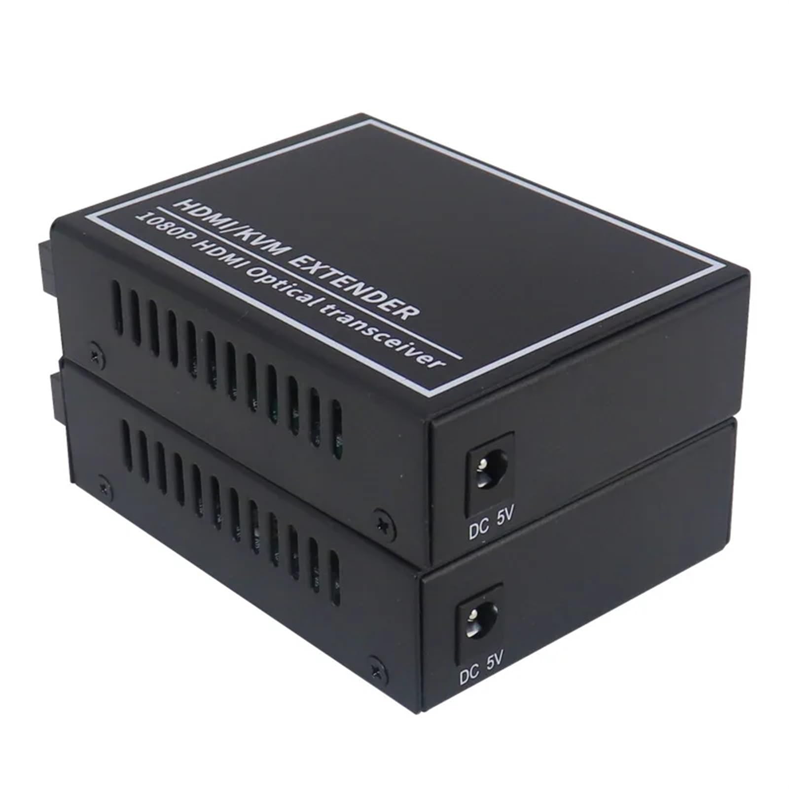 1 Paire SC Port Fiber vidéo média Fiber Extender 1080P HDMI Audio et vidéo Optique Fin Machine HDMI Fiber Optique émetteur(SC-with-USB)