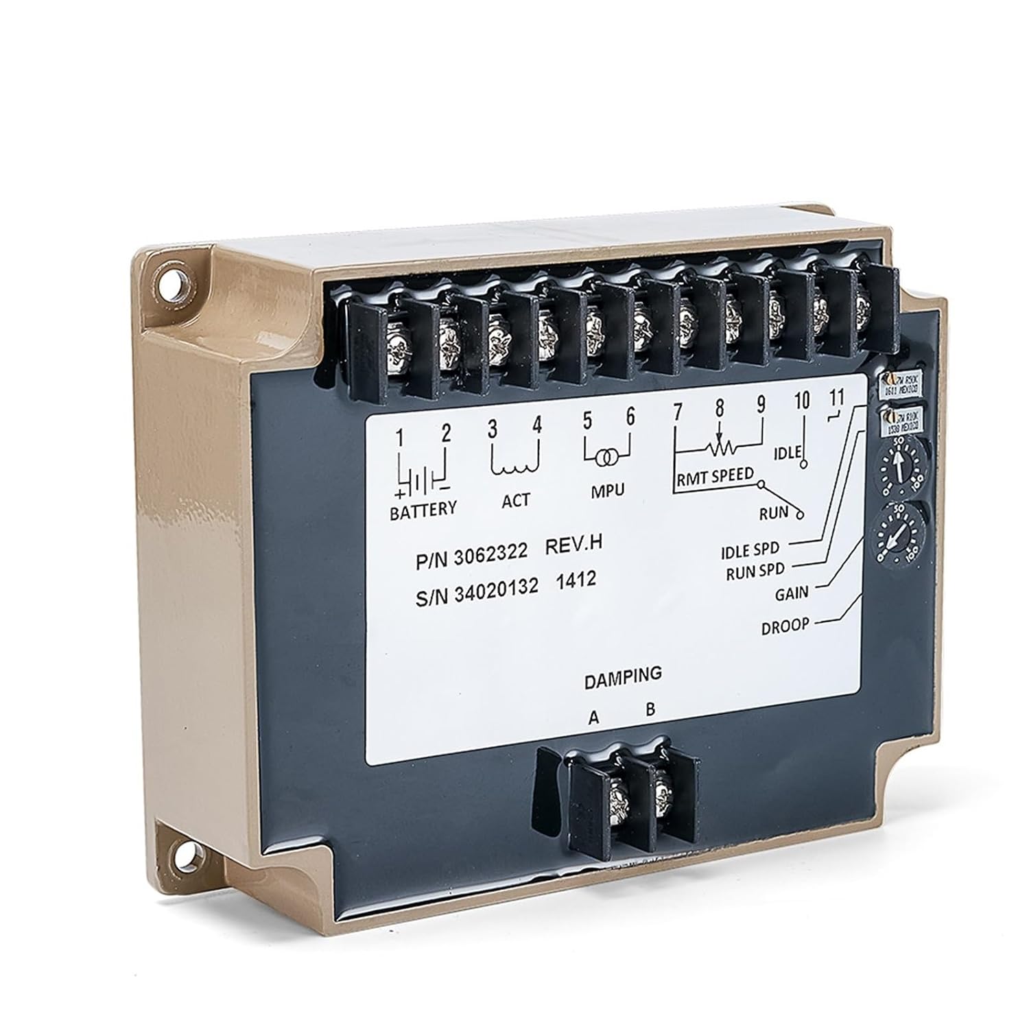 Generator Speed Controller 3062322 Speed Stabilizer Electric Govornor Diesel Engine Control Circuit Board Module Genset Part