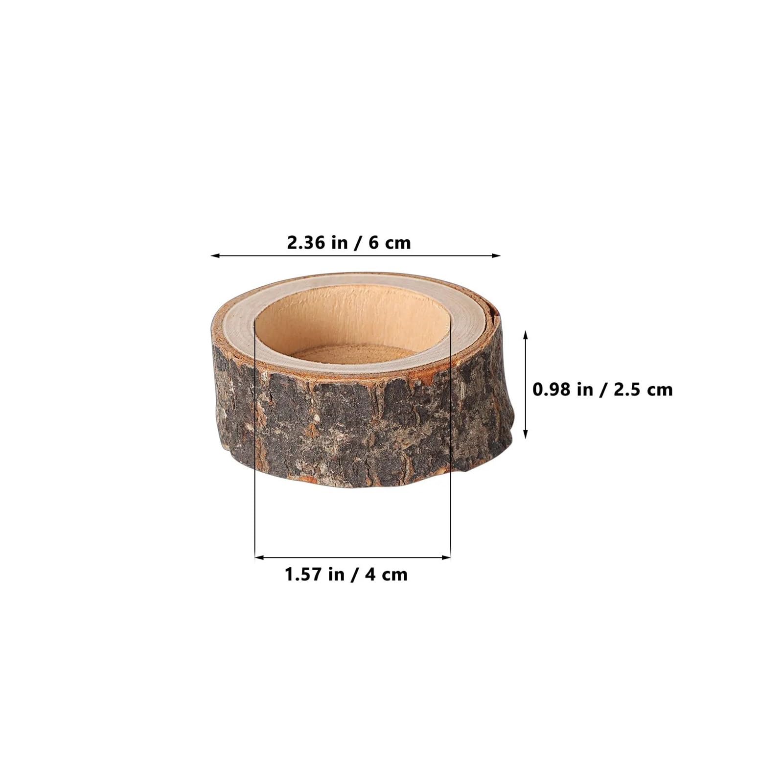 Portacandele in Legno per Matrimonio 24 porta tealight in legno rustico, ceppo di betulla, fette, centrotavola, decorazione for matrimonio, compleanno