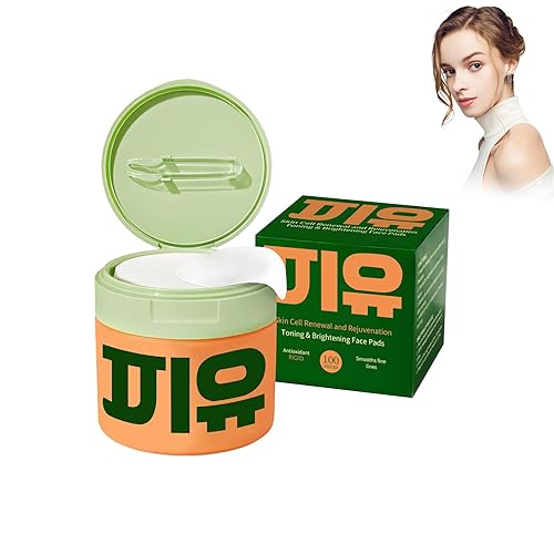 Gesichtspads mit Centella Asiatica & Niacinamide – 100 Stück – Feuchtigkeitsspendend, beruhigend & straffend für einen ebenmäßigen Teint – Perfekt zur Hautaufhellung