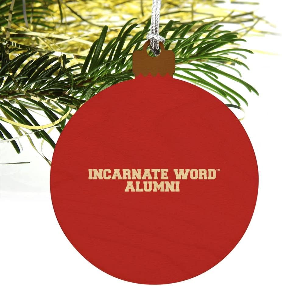 GRAPHICS & MORE University of The Incarnate Word Alumni Wood Christmas Tree Holiday Ornament - Image 4