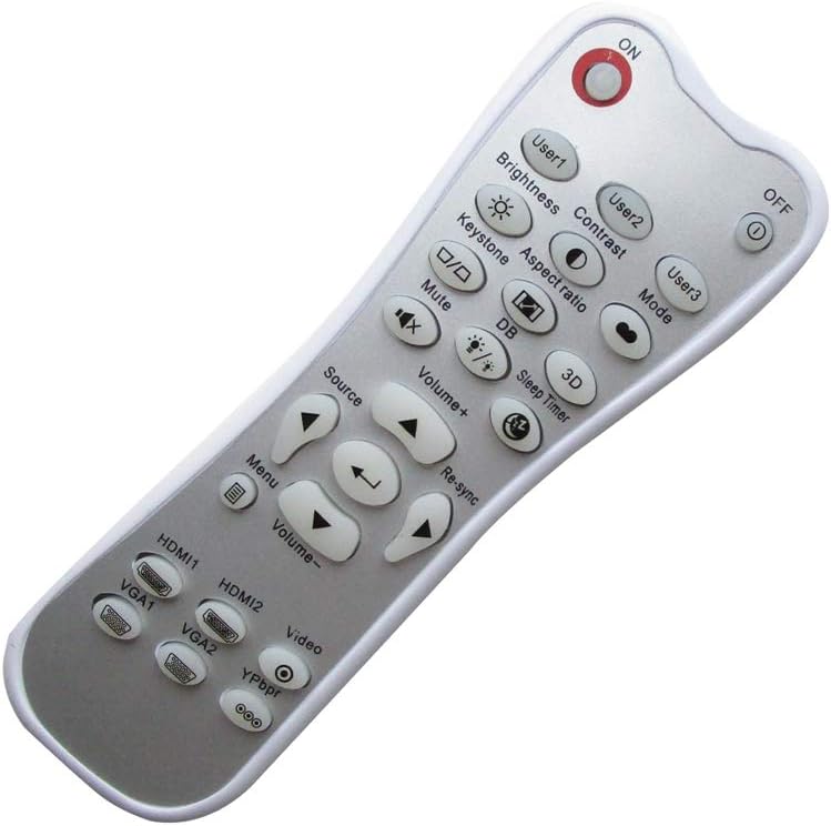 HCDZ Replacement Remote Control for Optoma BR-3061B HD3300 1080P Full HD 3D DLP Home Theater Projector