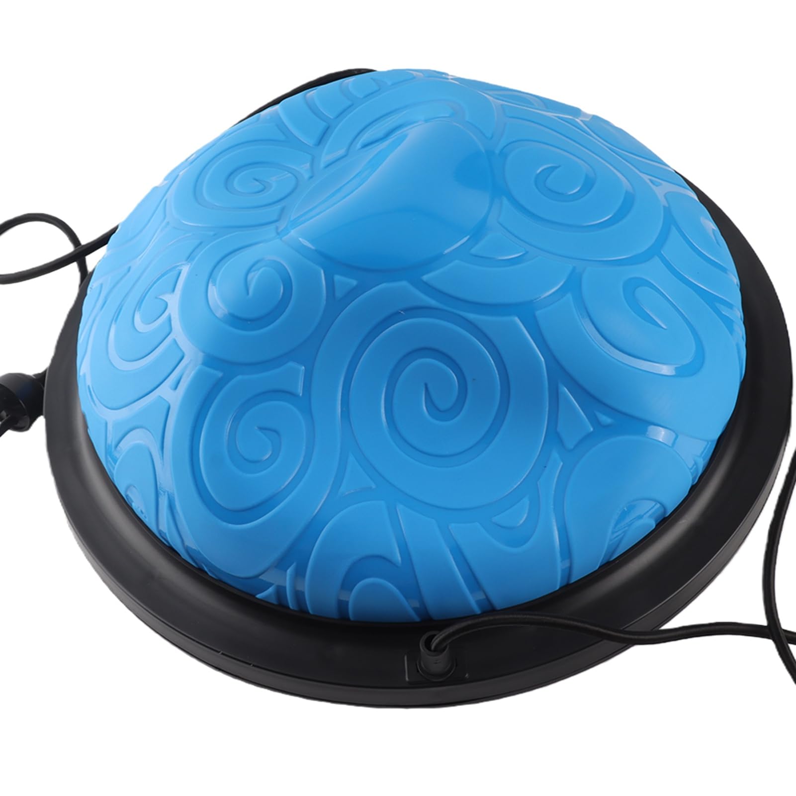 Keenso Palla Fitness in PVC Balance Trainer 46 X 46 X 20 Cm con 6 Piedini in Gomma e Maniglie Base Antiscivolo Stabilità del Nucleo per Yoga Pilates Palestra Domestica