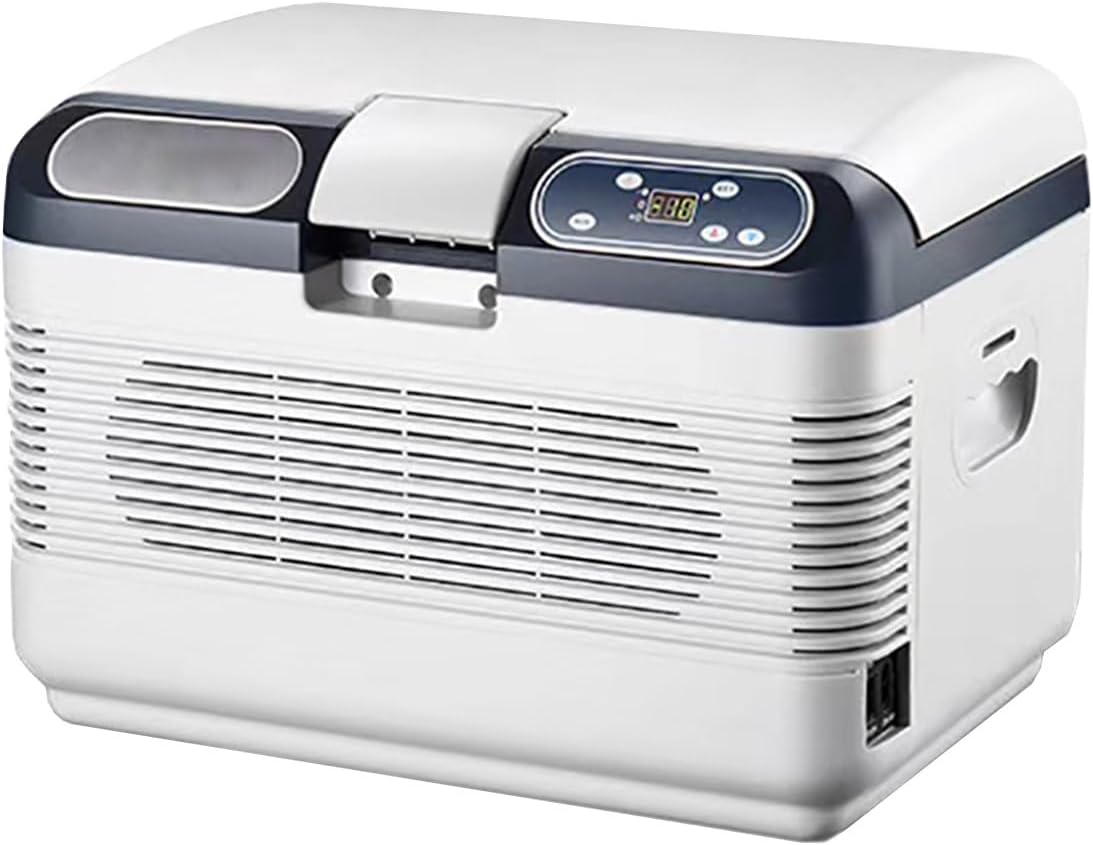 Personal Small Cooling Device , 12L Skin Care Cooling Device Designed for Women, Skin Care , Beverage , Home , Office , Bedroom , Office , Dormitory Portable Thermoelectric Cooler (Se:110V) (/White 2