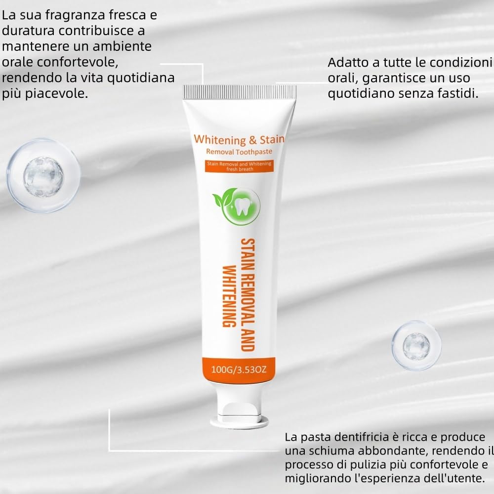 kugig dentifricio, deterge delicatamente, rinfresca l'alito, protegge gengive, per denti sensibili, sbianca e cura profondamente.