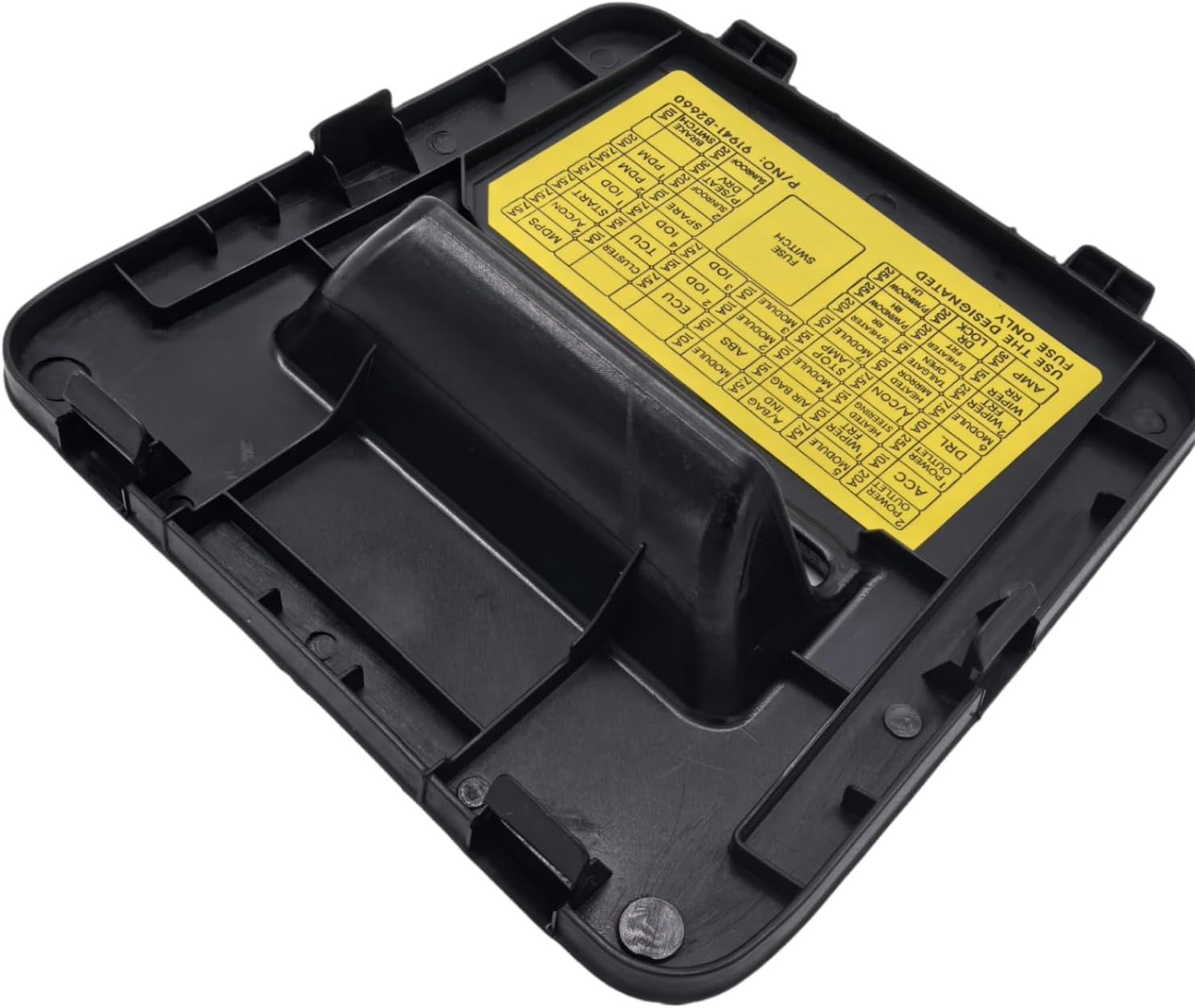 Interior Instrument Panel Dash Fuse Box Cover Fit for 2014 2015 2016 Kia Soul 84753-B2100EQ