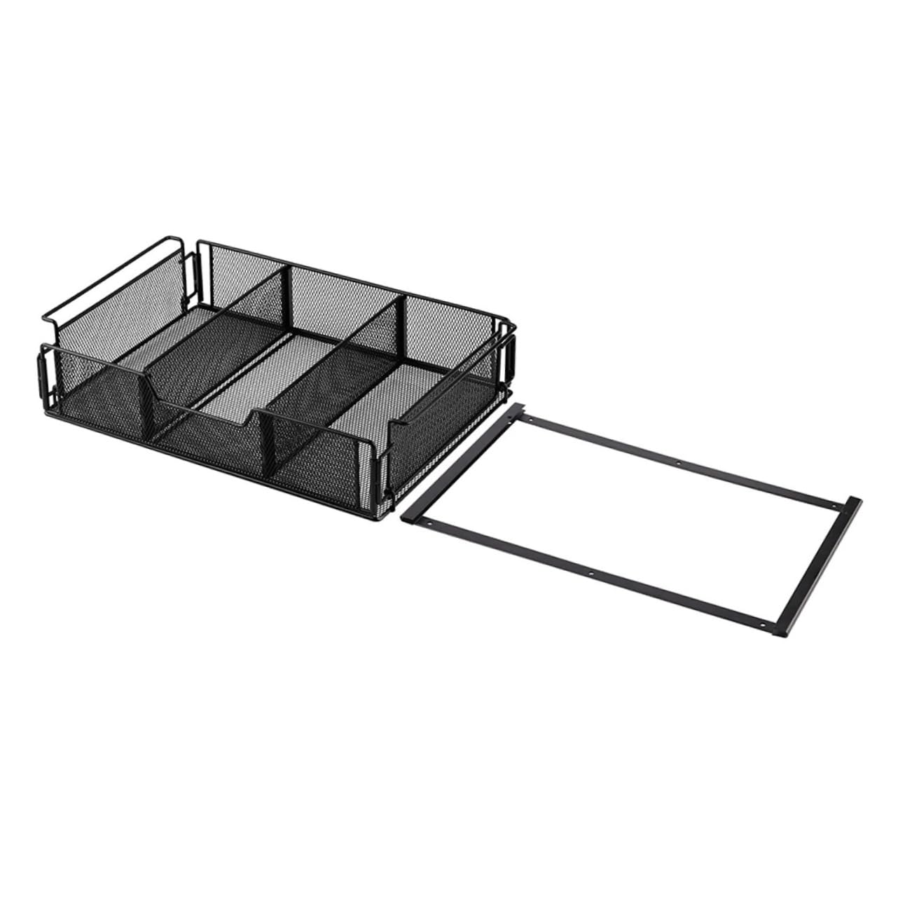 DOITOOL Organisateur De Tiroir Métal Pour Rangement De Documents Support De Bureau Pour Et Articles De Papeterie