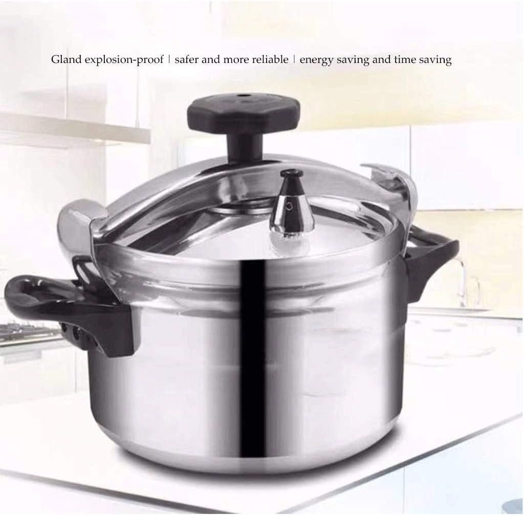 Household Gland Type Pressure Cooker,Multi-function Aluminum Alloy Skillet,Soup Pot,Save Time and Energy, Fast Cooking，Various Stoves Universal(3L)