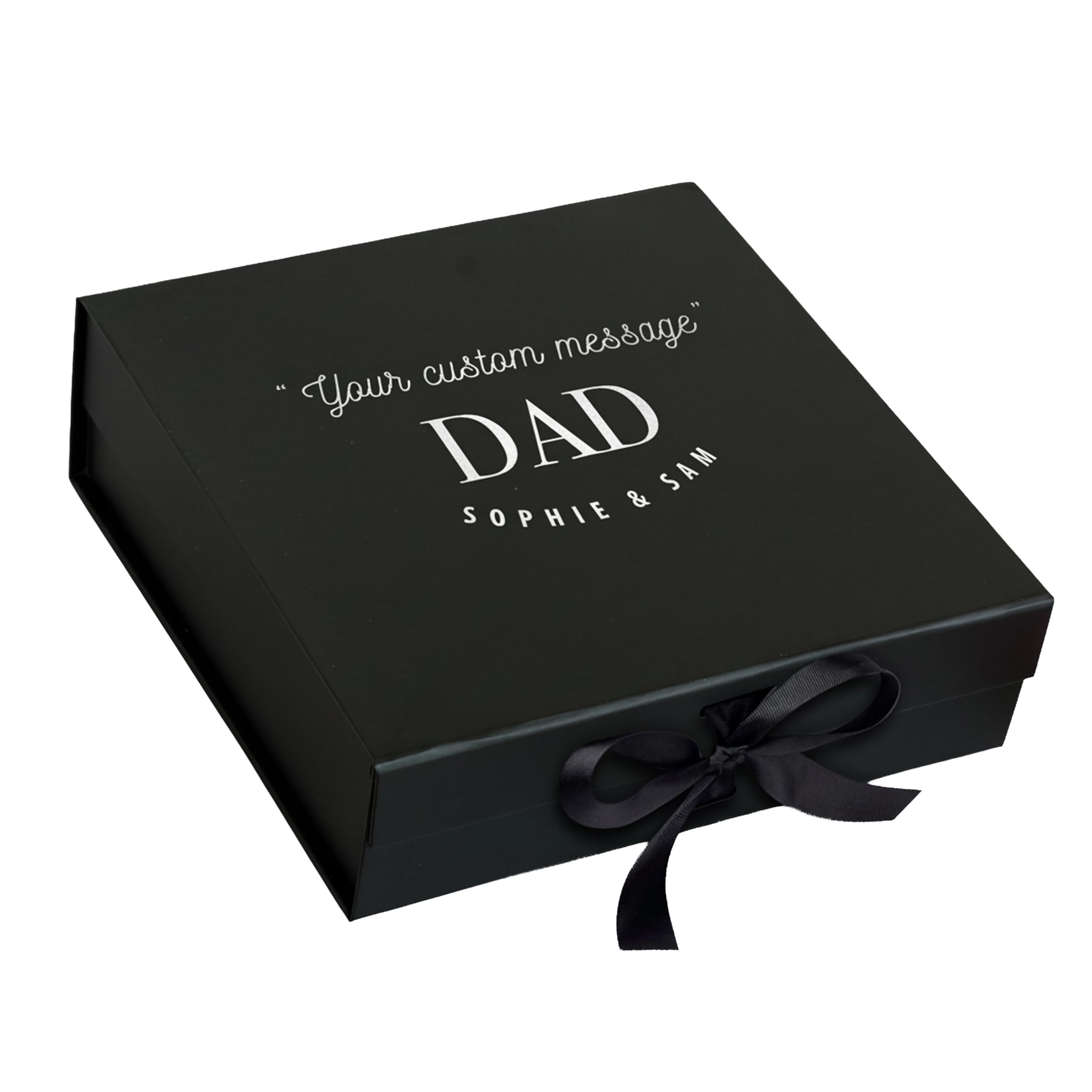 Pink Positive Father's Day Box, Personalised Gift Box for Dad