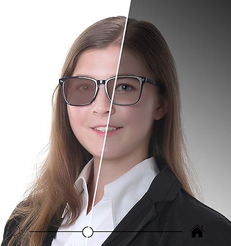 Miniatura 10 de Gafas de lectura bifocales, gafas de sol grises fotocromáticas, aumento 0.00+1.00 para hombresmujeres