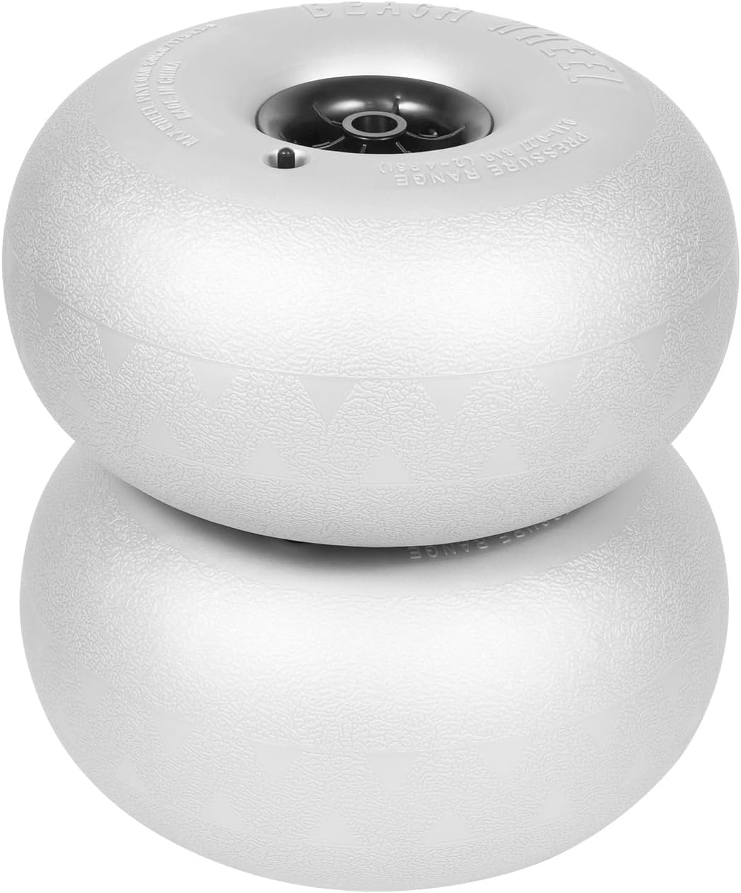 Beach Wheels Replacement Balloon Wheels 2 Pack 16" Big Beach Sand Tires For Kayak Canoe Carts Buggy,Balloon Beach Wheels Kayak Trailer Trolley Transport Cart