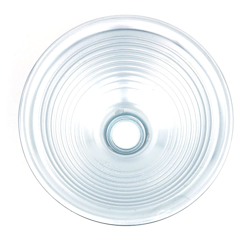 Lampada a Morsetto da 2 Pezzi con riflettore in Alluminio da 8,5 Pollici Presa E27 Fino a 150 Watt (Lampadina Non Inclusa) Cavo da 6 Piedi 18/2 SPT-2, Argento