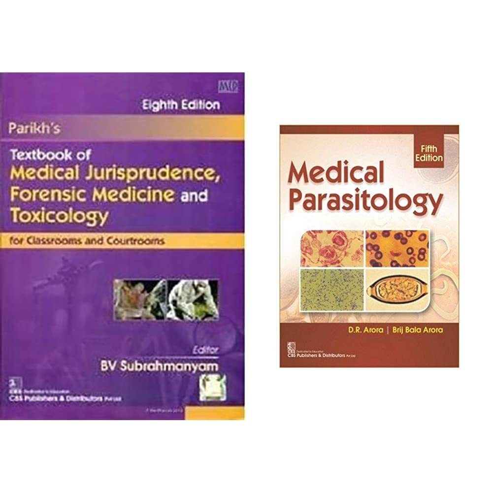 Buy PARIKHS TEXTBOOK OF MEDICAL JURISPRUDENCE FORENSIC MEDICINE AND