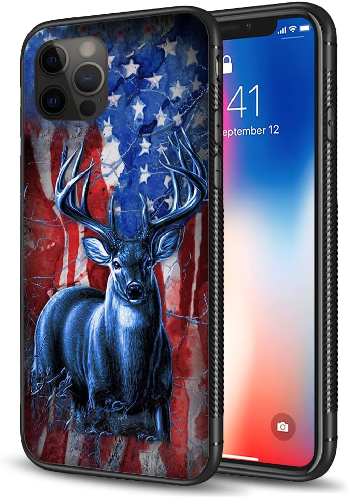 for iPhone 11 Case, Classic American Deer Flag UK Ubuy