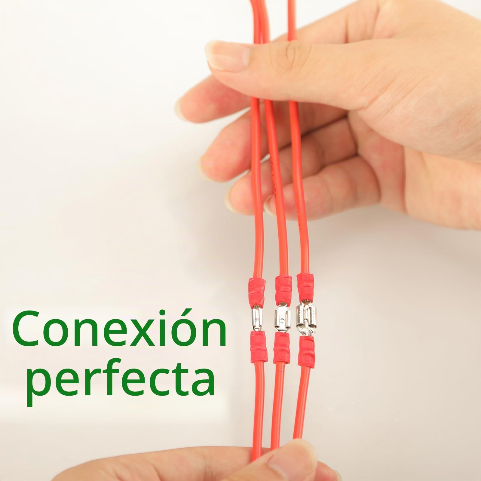 280pcs Terminales Eléctricos 15 Tipos Faston Macho/Hembra Aislados, Conectores 2.8mm 4.8mm 6.3mm Juego de Cables Crimp Connectors