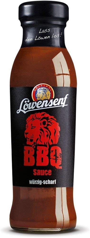 German Düsseldorfer Löwensenf BBQ Sauce From Germany 7.78oz/230ml