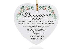 Daughter-in-Law Ornament: A Cherished Keepsake from Mother-in-Law