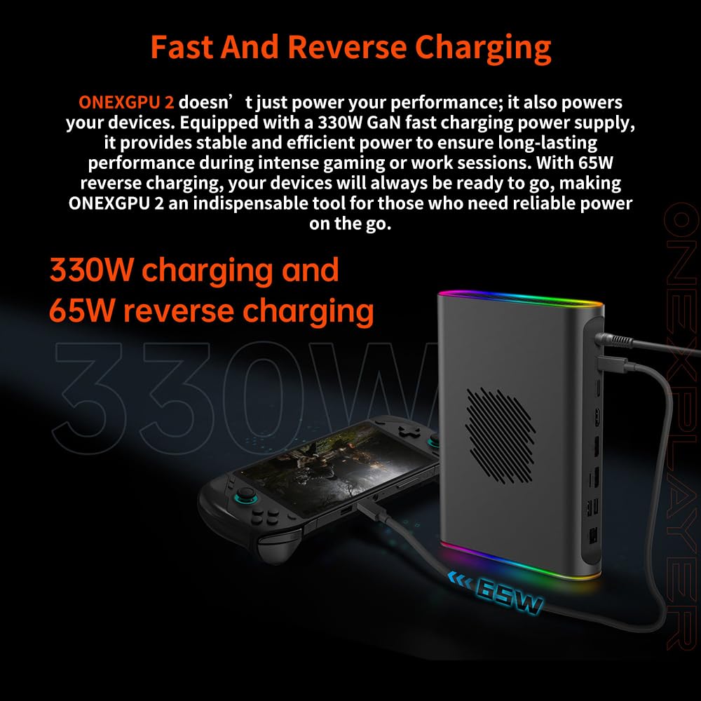 Amazon.com: ONEXGPU 2 External GPU with AMD Radeon RX 7800M