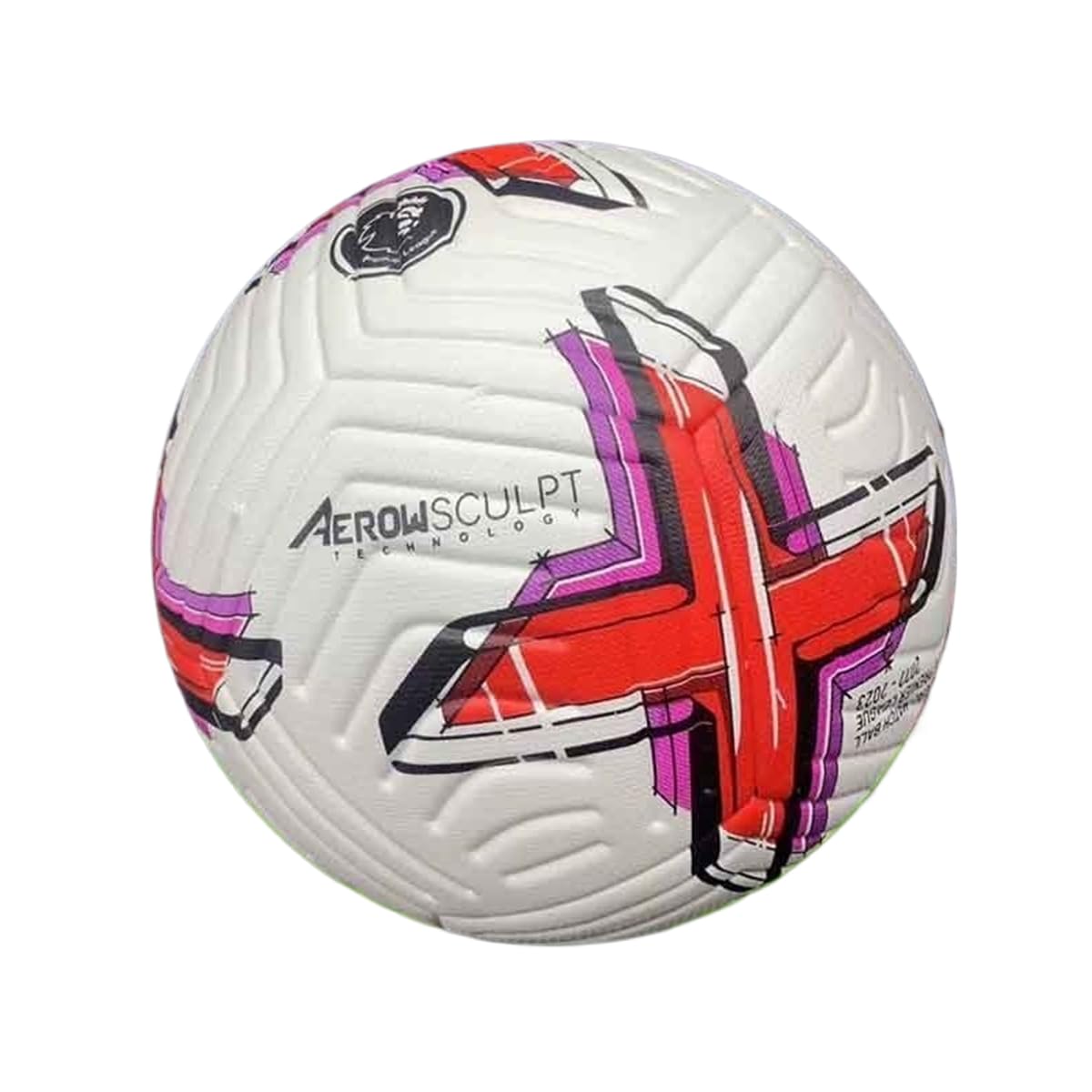 Dorhob League Soccer Ball Size 5 and Size 4 Thermally Bonded Match Ball with Seamless Stiching - Professional High Grade PU Leather - Official Match
