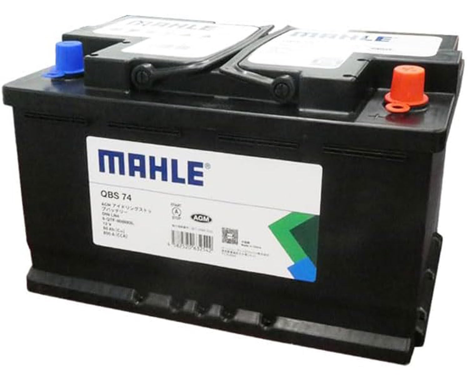 Amazon | MAHLE マーレ バッテリー AGM LN4 80Ah 800CCA (Black Case