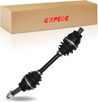 CV Axle Shaft Assembly Compatible with Polaris Hawkeye 2x4 2006-2011, Polaris Sportsman 300 2008-2010, Polaris Sportsman 400 HO 2008-2010 Front Driver Passenger Side CV Axles Joint