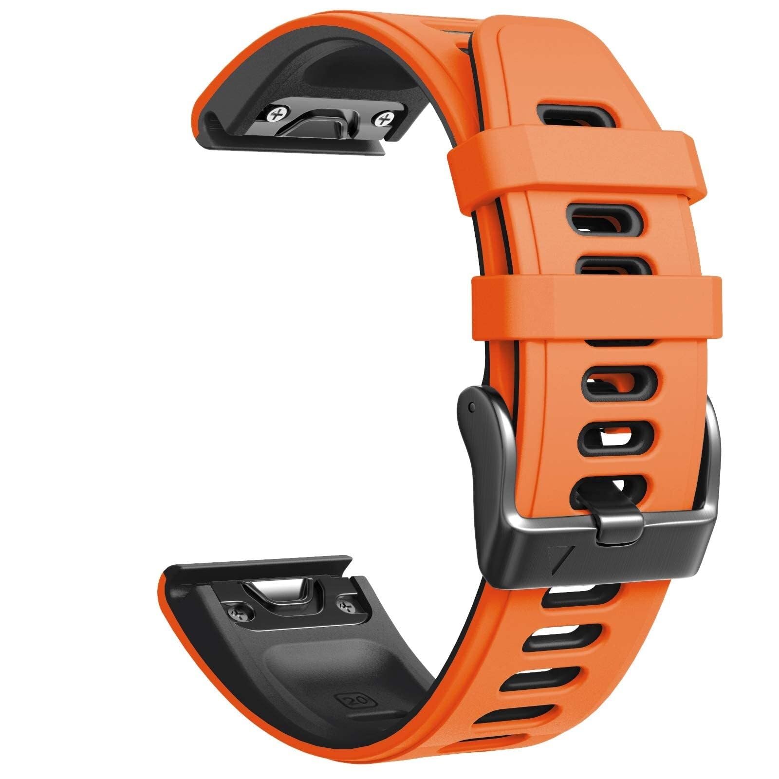 pour 7s Watch Band / 6s Band 20 mm Bands en Silicone Remplacement 5S / Pro/Pro Sports