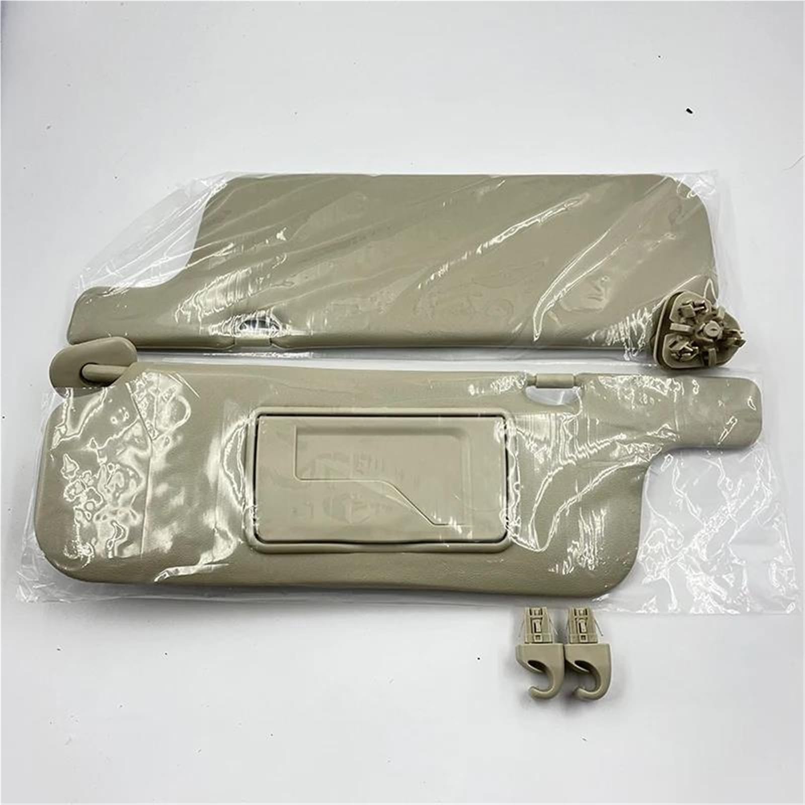 Auto Sonnenblende Make-Up Spiegel Sonne Abschirmung Bord Innere Frontscheibe Sonnenblende Für Corolla 2003-2012 Fahranpassung(Titanium)
