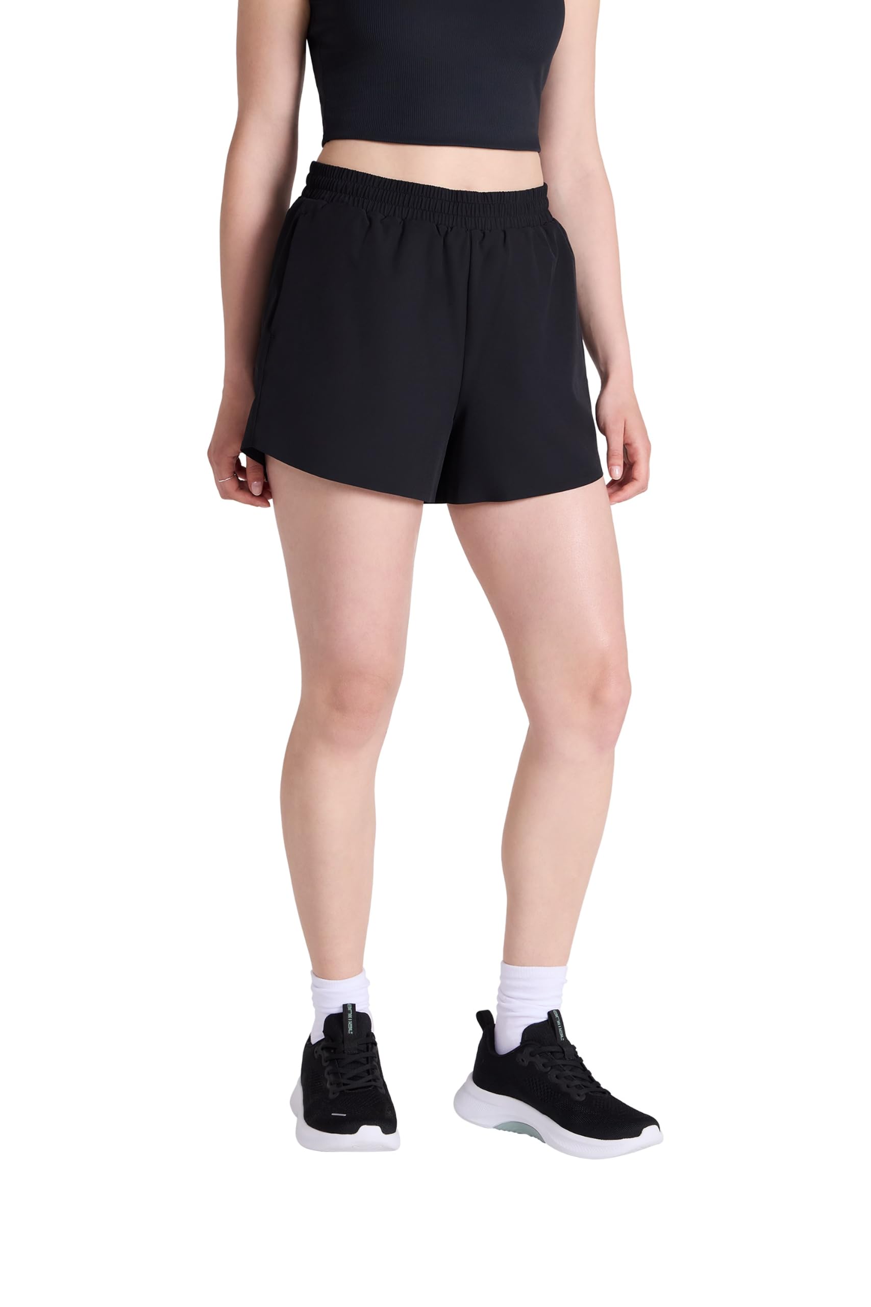Animal Women's Black Active Running Shorts