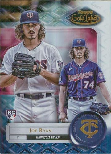 2022 Topps Gold Label Class 1#24 Joe Ryan Minnesota Twins Rookie Baseball Card - GotBaseballCards