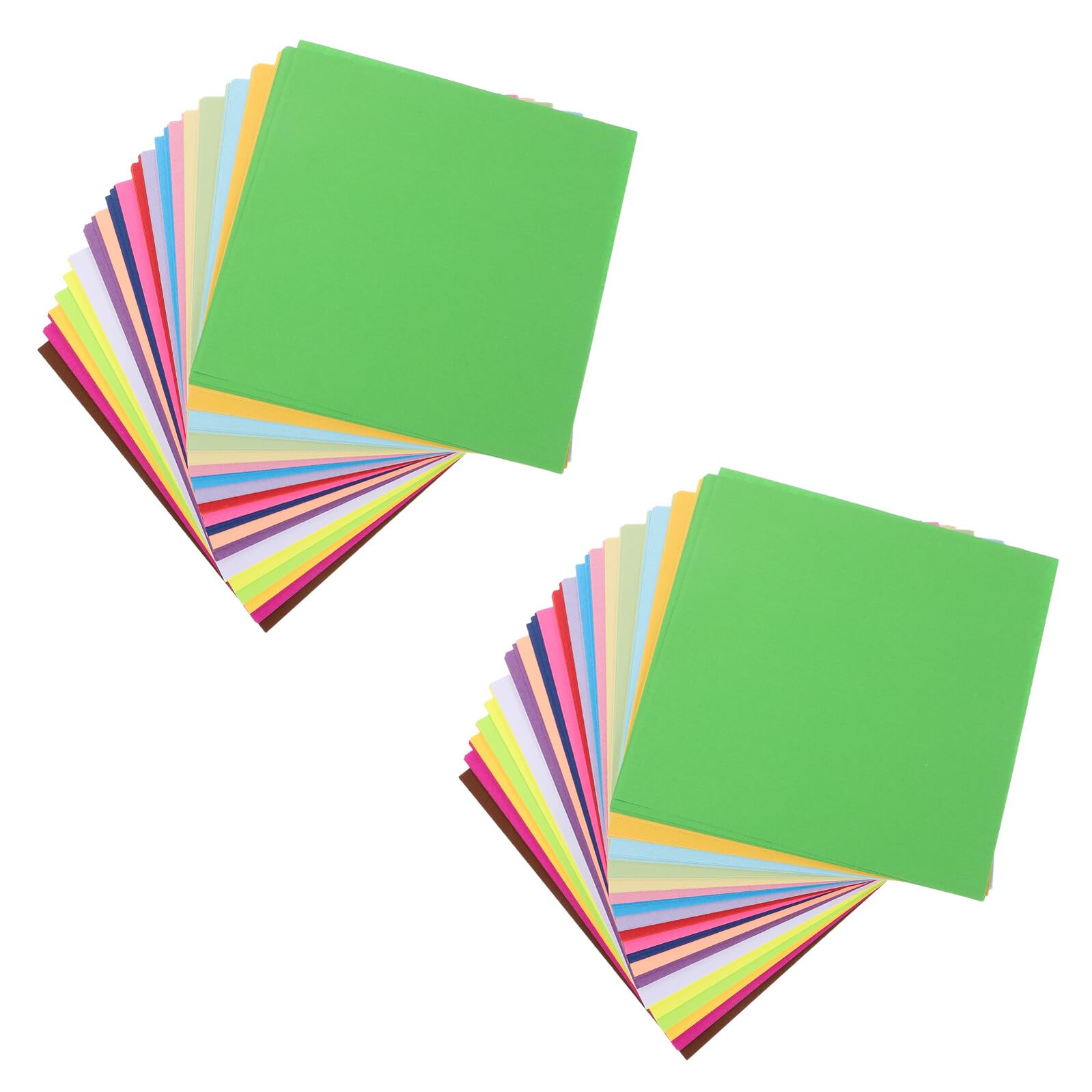 Kit Origami per Bambini 600 Fogli Quadrati Colorati