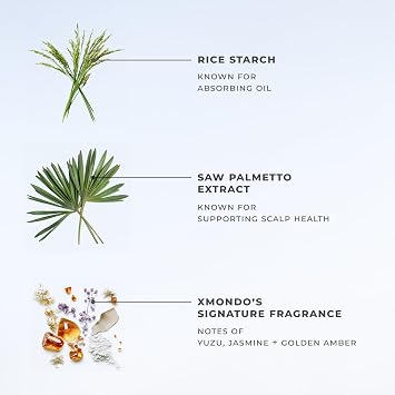 XMONDO Hair BOOST X Dry Shampoo, Zero Residue, Formulated with Saw Palmetto to Promote Scalp Care, Clinically Tested, Dermatologist Tested, Talc-free, Benzene-free, Free of aluminum starch, 5 oz