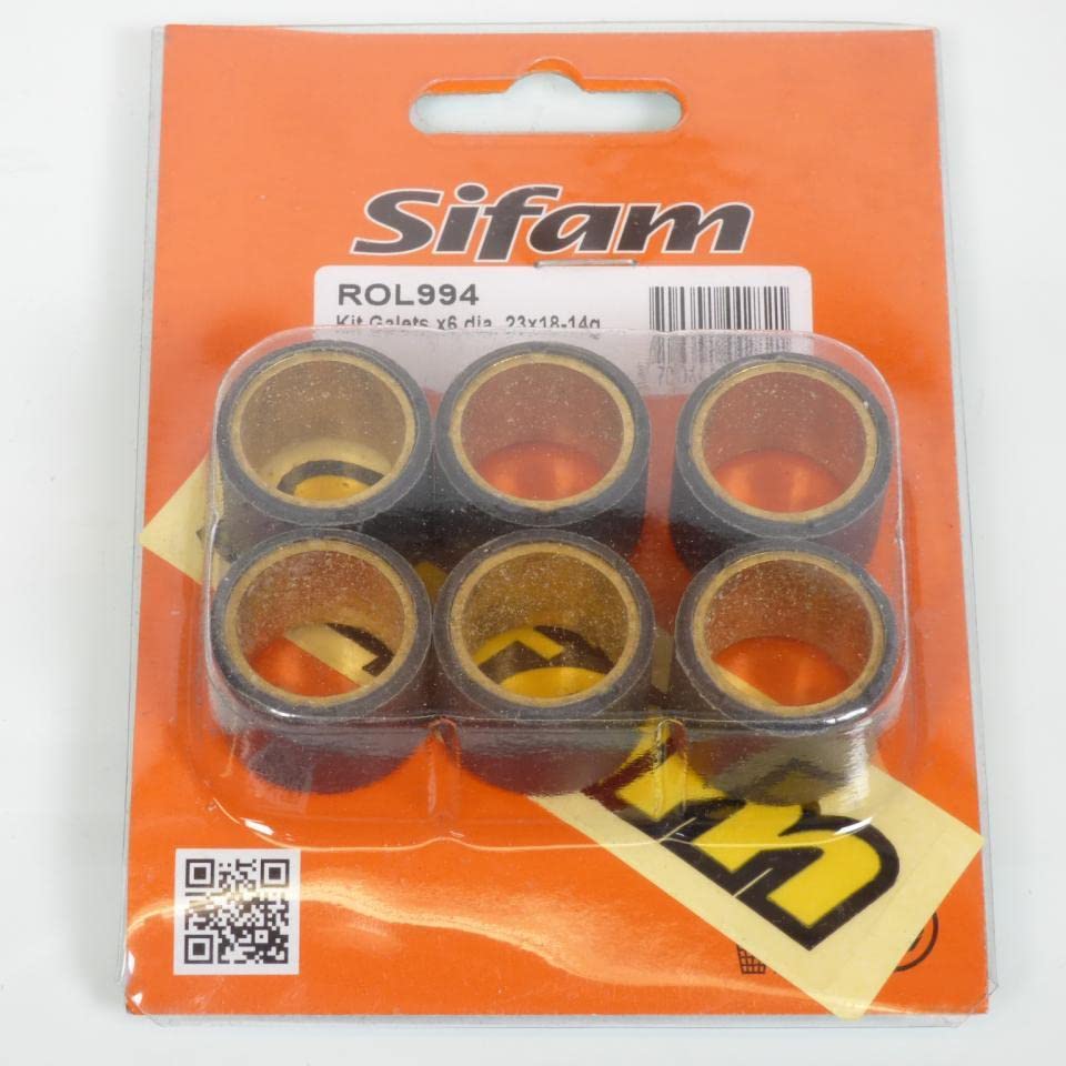 Galet rouleau de variateur Sifam 14Grs pour optimiser la transmission Kymco