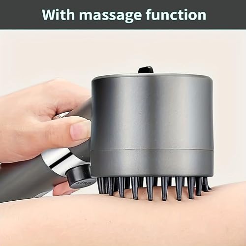 Miniatura 6 de Cabezales de ducha de alta presión de 4 velocidades más 5 cartuchos de filtro, cabezal de ducha filtrado, cartucho de filtro extraíble, cabezal de