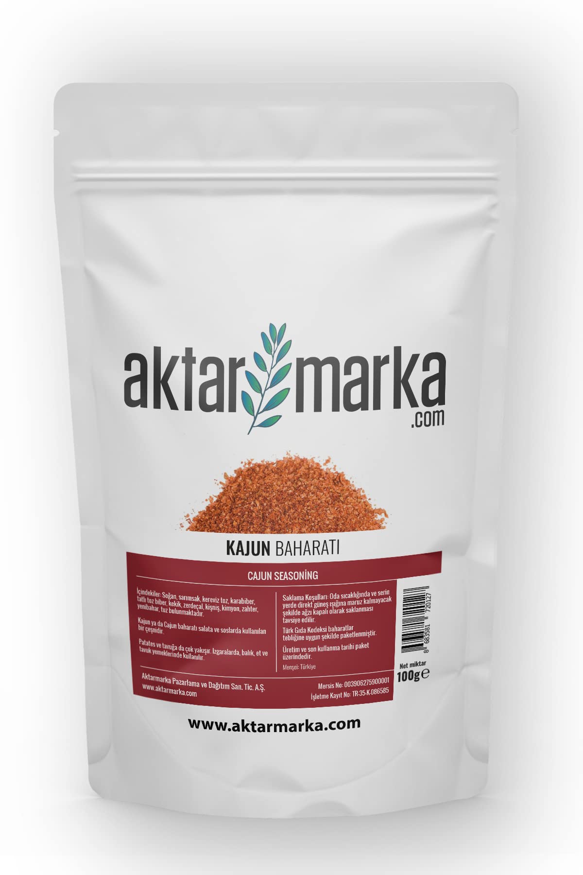 Kajun Baharatı 100 gr