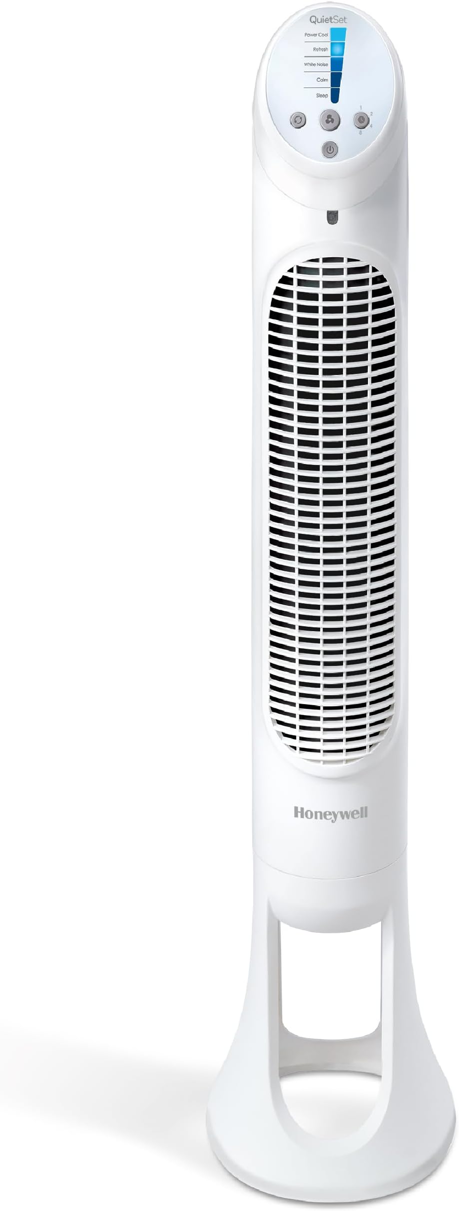 Honeywell QuietSet Whole Room Oscillating Tower filter Fan with Remote, White, HYF260