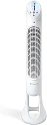 Honeywell HYF260 Ventilador de torre de sala inteira, conjunto silencioso, branco