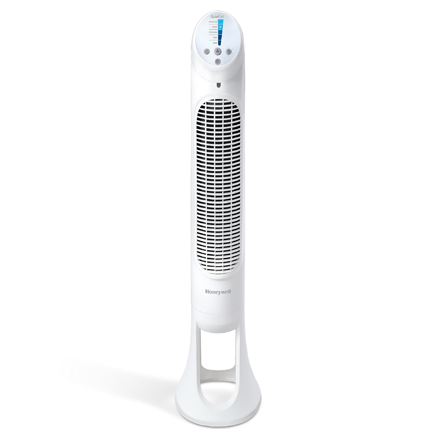 Honeywell QuietSet Whole Room Oscillating Tower filter Fan with Remote White HYF260