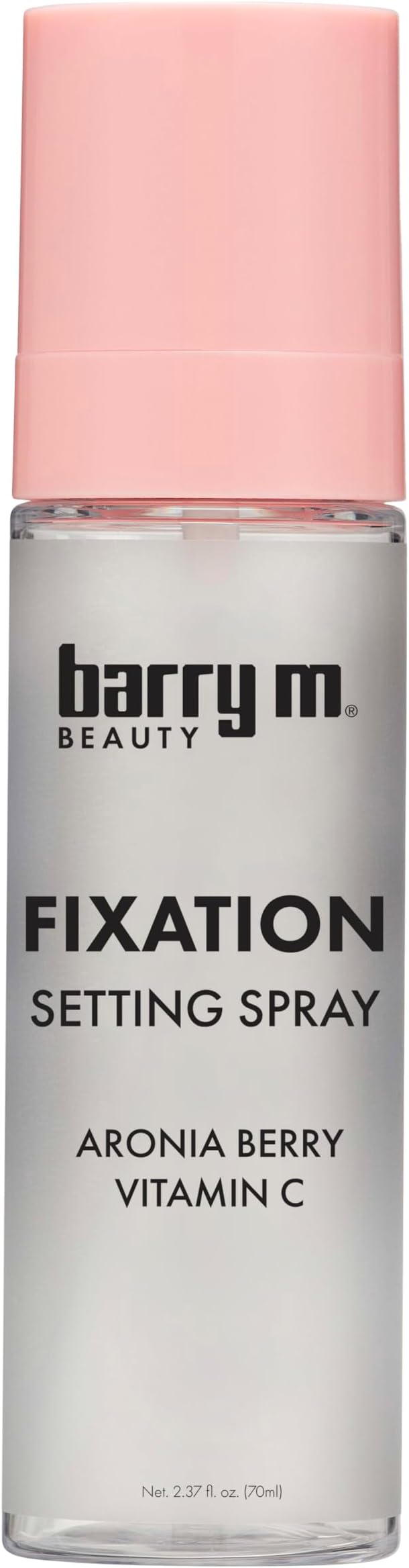 Fresh Face Fixation Makeup Setting Spray, Long-lasting, Infused With Aronia Berry and Vitamin C Clear