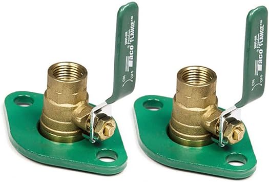 Taco SF-075T Threaded 3/4-Inch Shut-Off Freedom Swivel-Flange Set