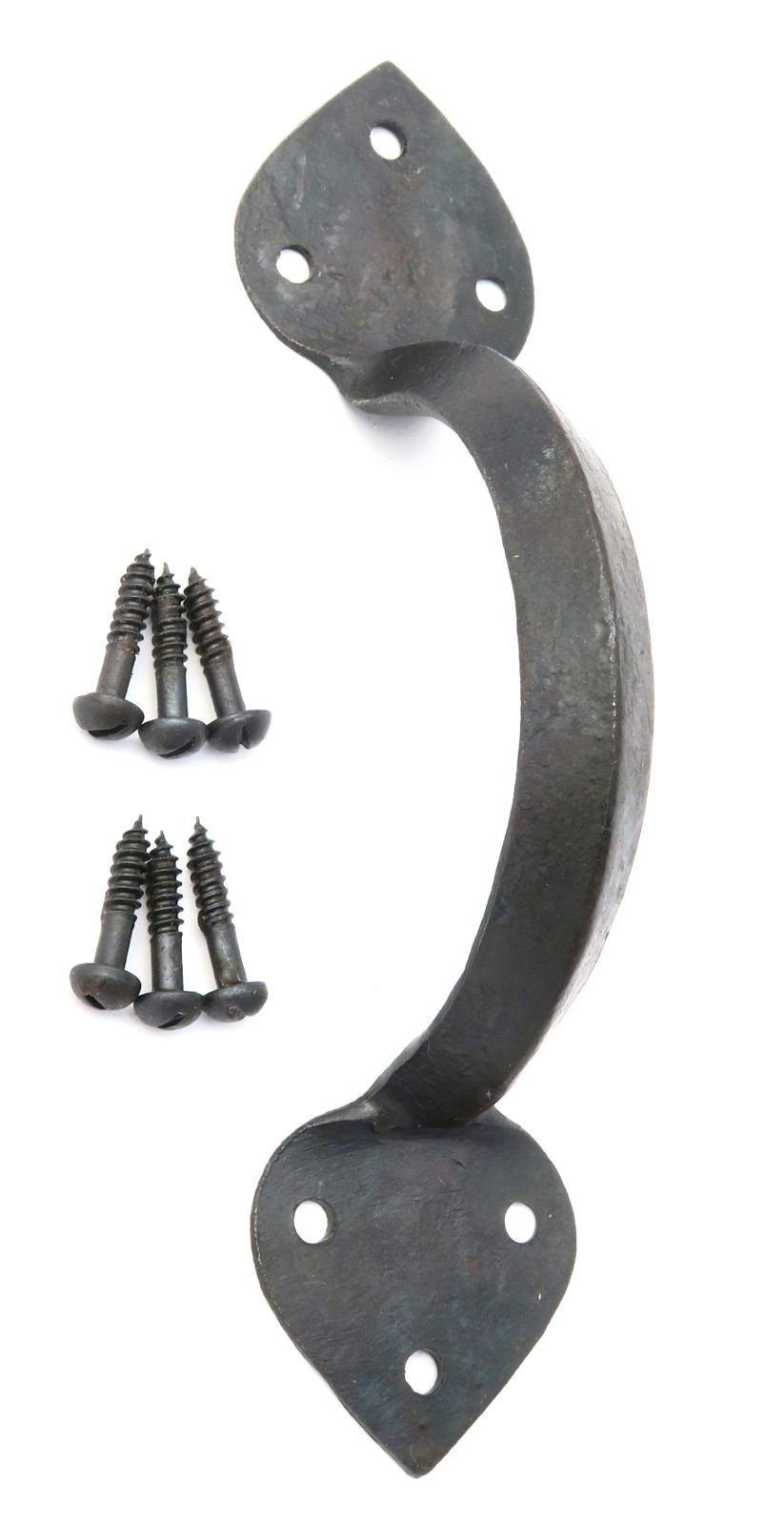 Castelion® Black Wrought Iron Spear Cupboard Door or Drawer Handle (17cm / 6")