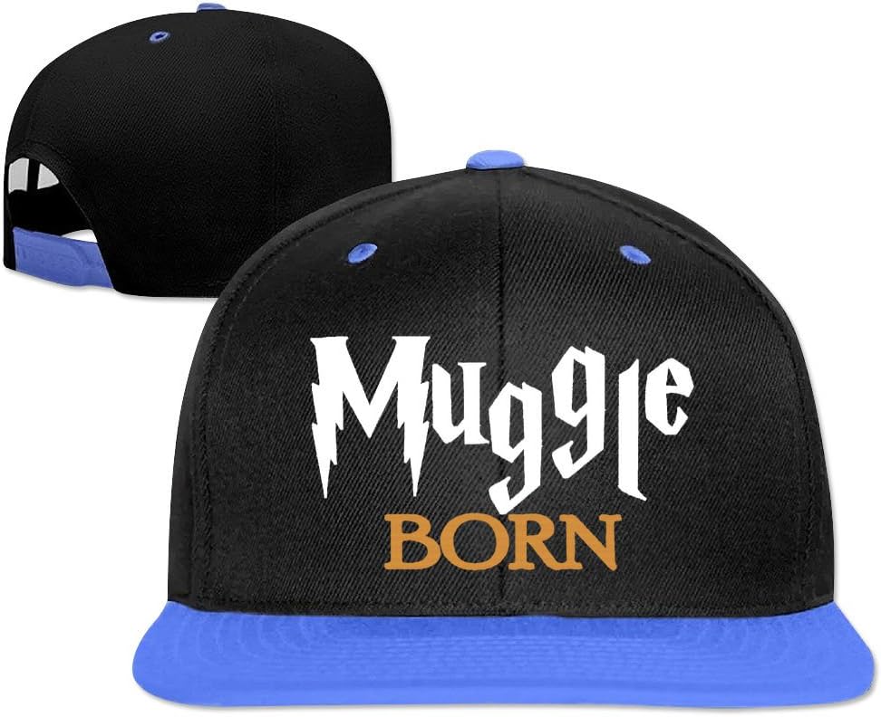 OB Snapback Clean Up Adjustable Baseball Cap Muggle Born Logo HP Hip Hop Hat and Cap Royal Blue