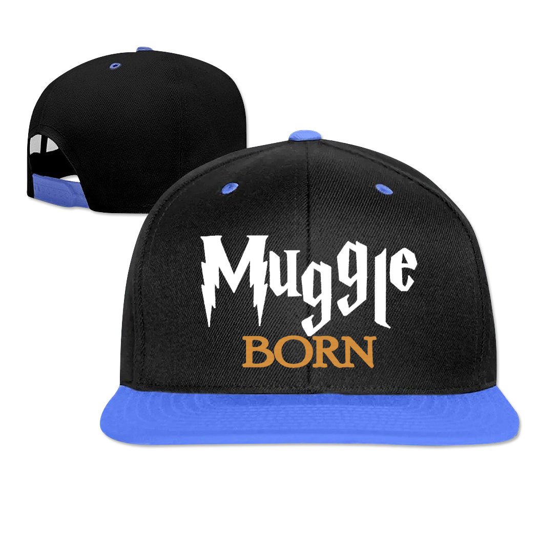 OB Snapback Clean Up Adjustable Baseball Cap Muggle Born Logo HP Hip Hop Hat and Cap Royal Blue
