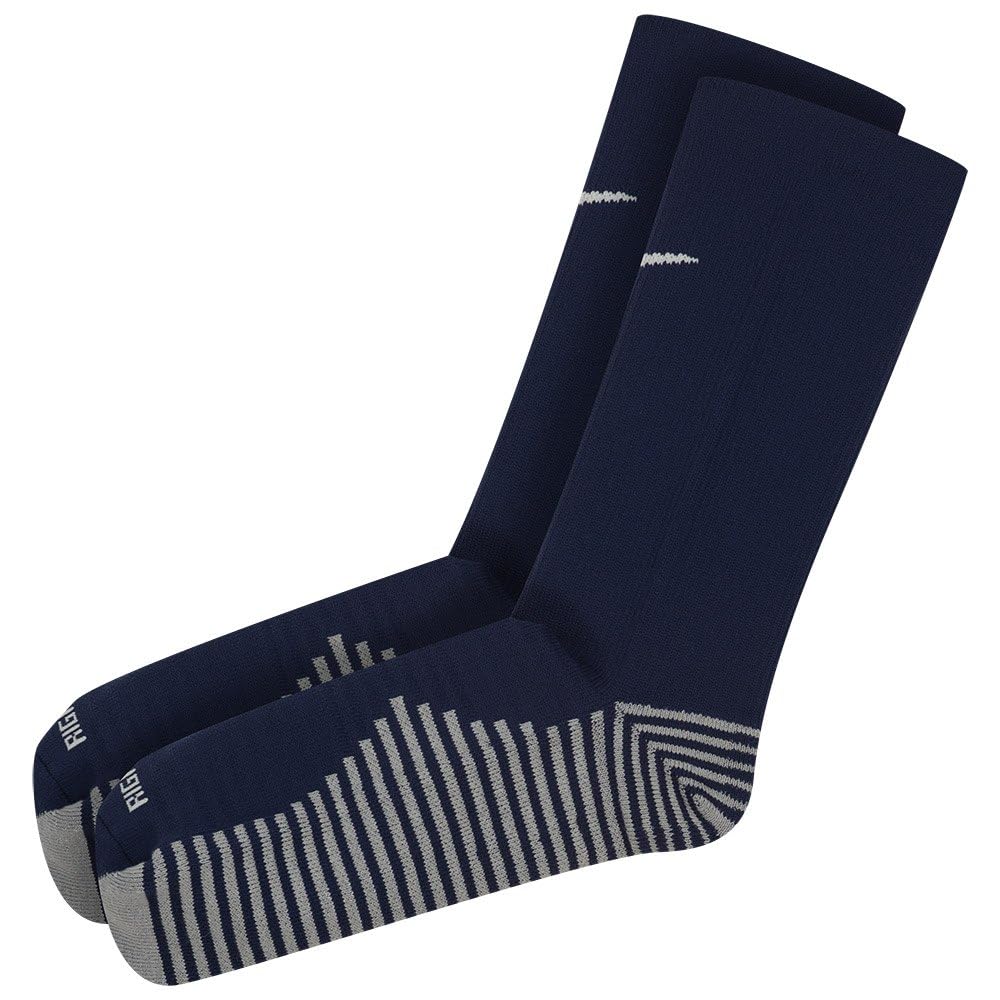 Nike Mixte Chaussettes Strike Crew, Bleu Marine/Blanc, DH6620-410, S