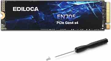 内蔵型SSD EDILOCA EN705 2TB SSD M.2 NVMe PCIe 4.0 Ediloca EN705 M.2 SSD PCle 4.0x4