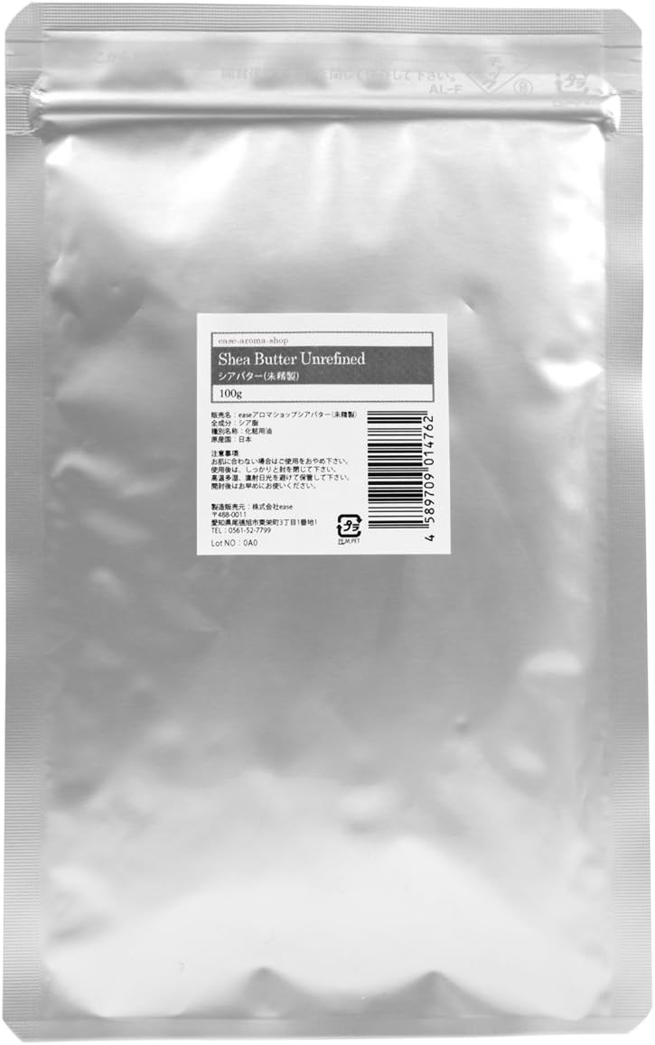 Amazon Co Jp Ease シアバター 未精製 100g ドラッグストア