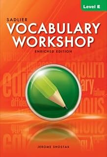 Vocabulary Workshop Enriched Edition Level E Student Book - Grade 10 Vocabulary Builder by Jerome Shostak