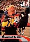 Larry McReynolds autographed Trading Card (Auto Racing, NASCAR, SC) 1992 Pro Set #243 - Autographed NASCAR Cards
