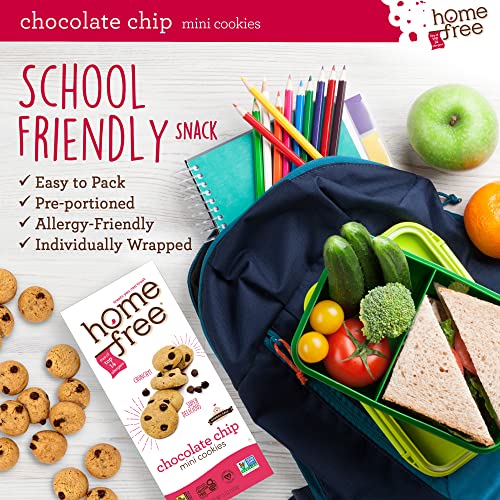 Homefree Mini Chocolate Chip Cookies, Gluten Free, Nut Free, Vegan, School Safe And Allergy Friendly Snack, 5 Oz. Box (Pack Of 1) #TOP6