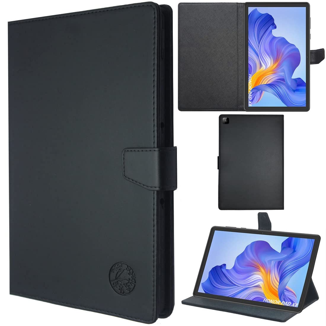 Zaoma PU Leather Flip Flap Case Cover Compatible for Honor Pad X8 10.1 inch Model No AGM3-W90HN Tablet - Mer Flip (HPADX8_SILBLK) (B0C6KDWSM3) Amazon Price History, Amazon Price Tracker